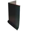 Johnsonite Factory Made Pre-molded 6" x .125" Black Out-Corner